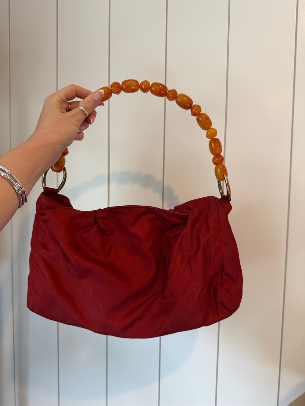 Dior Malice Pearl bag with Beaded Strap - Picture 7 of 7